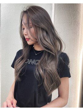 ガガ 心斎橋(GAGA) 韓国/ハイトーンカラー/ワンホンヘア/レイヤーカット/髪質改善