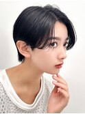 【La fith】暗髪カラー×ハンサムショート×2WAYバング