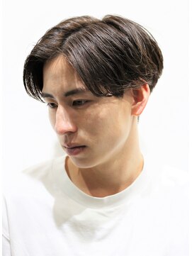 ノイセル 心斎橋(Noisyle) ニュアンスパーマ×センターパート×毛流れ