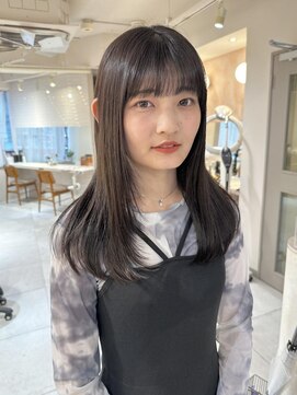 テトラ バイ ネオリーブ 横浜西口店(tetra by neolive) アッシュブラウン 髪質改善 ブリーチなし レイヤー