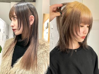 ムーン バイ ケンジ(moon by KENJE)の写真/カウンセリングから施術まで一人ひとりこだわりの似合わせデザイン