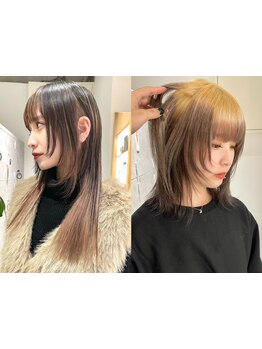 カウンセリングから施術まで一人ひとりこだわりの似合わせデザイン