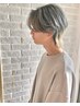  [男性限定]ケアブリーチ使用★選べるデザインカラー+カット