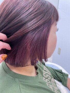 ヘア ポジション HAIR Position 能代北店 イヤリングカラー