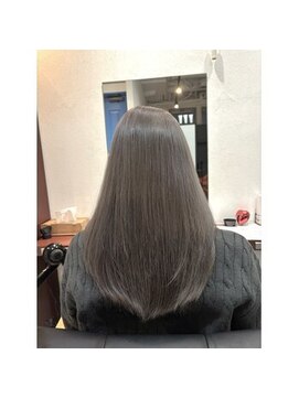 エイト 熊谷店(EIGHT) 3回以上ブリーチ歴 ダブルカラー グレージュ