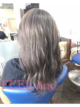 フィールリノ(FEEL lino) ロンググレージュ