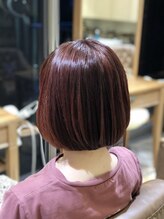 イリル バイ レシッド 自由が丘(ibrel by rcid) 韓国ボブデザインアンブレラカラースタイル