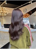 --イメチェンヘアスタイル--チェリーレッド