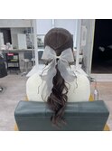 ローポニーアレンジ