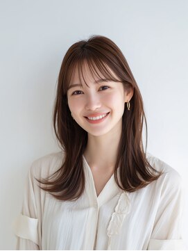 e.m.a プレミアムビューティーサロン 栄駅店(e.m.a PREMIUM BEAUTY SALON) レイヤーカット/イメチェン/外ハネボブ/美髪/ワイドバング/髪型