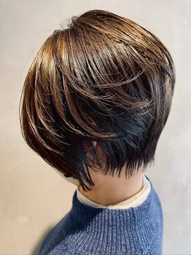 ティルコジェマオブボナ(TYLCO gemma of bona) 美しいシルエット◎大人上品ショートボブ/艶感/髪質改善