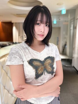 ヤヨイブレインズフェアリー(YAYOI BRAINS fairy) 顔周りが可愛いレイヤーボブ◎