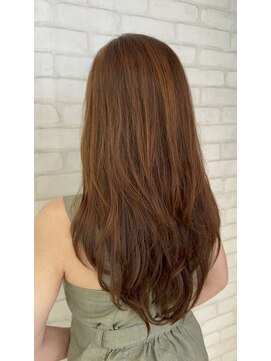 ビス ヘア アンド ビューティー 西新井店(Vis Hair＆Beauty) 20代30代ロングレイヤーアッシュブラウン