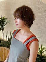 ピークアブー アヴェダ アトレ恵比寿(PEEK-A-BOO AVEDA)&nbsp;クセ毛パーマ風ショート