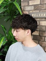 メゾンフォーメン 心斎橋店(Maison for men)&nbsp;シャドウパーマ/マッシュ/ツイストスパイラル波巻きパーマ