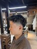 【大森指名】カット+パーマ+メッシュ￥18000