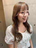 ブルーメ(Blume...) ミルクティーベージュカラー/透明感/くびれヘア