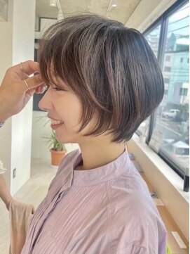 コンティロミー(CONTI ROMMY.) 20代30代40代50代◎小顔レイヤーショートココアブラウン