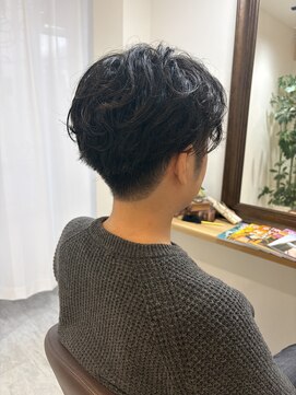 メンズナチュラルパーマ