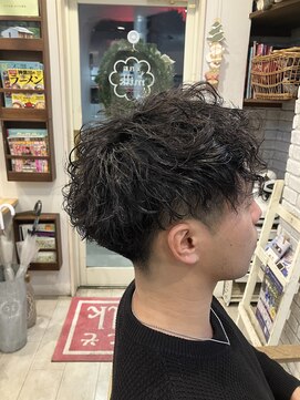 ミルク(MILK) メンズ波巻きパーマ