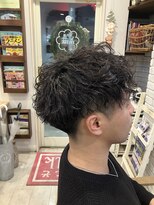 ミルク(MILK) メンズ波巻きパーマ