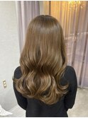 似合わせカット/ダークアッシュ/大人ガーリー