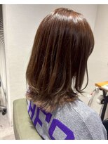 ビス ヘア アンド ビューティー 西新井店(Vis Hair＆Beauty)&nbsp;大人可愛い小顔こなれカールチョコレートカラーブリーチなし