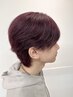 ［安部限定］メンズカット＋透明感カラー