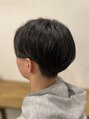 インターコンチネンタルバーバー(INTER CONTINENTAL BARBER I.C.B.) 後ろからのシルエットもこだわってます