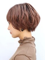 フラット 中山店(flat)&nbsp;ピンクブラウンが可愛いショート[中山駅]