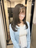 エトラ 渋谷店(etora) 渋谷韓国レイヤー × 透明感オリーブベージュ