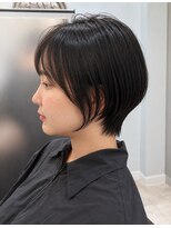 マテリア ヘアー デザイン(materia hair design) 大人女性に人気◎丸みショートボブ