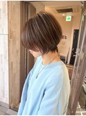 丸みショート/美人ショート/20代30代40代