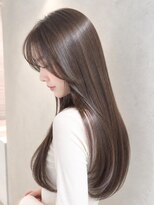 ソース 堺東(SOURCE)&nbsp;美髪ストレート×顔まわりレイヤー