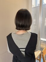 オクユキ(OKUYUKI)&nbsp;★ 透明感カラー×くびれボブ