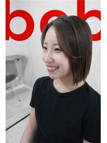 フランチェスカドットボブ(francesca.bob)&nbsp;縮毛矯正×切りっぱなしボブ【田野剛大】