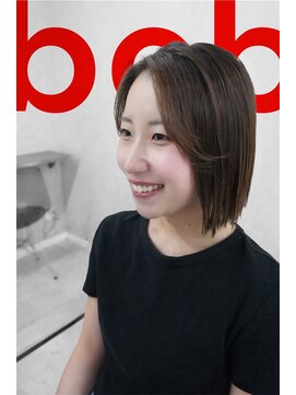 フランチェスカドットボブ(francesca.bob) 縮毛矯正×切りっぱなしボブ【田野剛大】