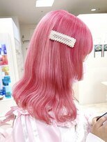 ケンジ 平塚ラスカ店(KENJE)&nbsp;ピンクカラー/暖色カラー/ブリーチカラー/ハイトーン