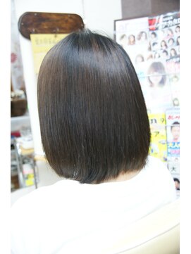 チチカカ(chichikaka) 営業ビフォーアフター★毛先を曲げる★高校生上質縮毛矯正