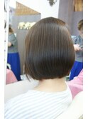営業ビフォーアフター、アラ40女子美髪縮毛矯正