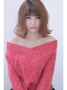 オウル(Owll) ゆるふわカワミディアム[mignon]外ハネミックス