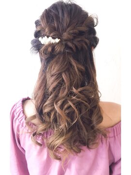 ビレントル(BRENTL) ☆ふわふわハーフアップ☆