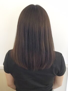 ヘアークリアー 春日部 大人可愛いキラキラストレートヘアー/髪質改善/30代40代50代