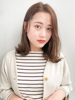 ガーデントウキョウ(GARDEN Tokyo) 【GARDEN荒井夏海】ふんわり外ハネロブ×センターパート