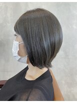 オーストヘアー リュウール(Aust hair Lueur)&nbsp;大人キレイ小顔ボブ細かめラベンダーハイライト