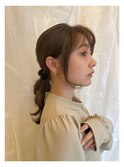 サイドバング＊おくれ毛