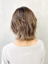 アルバム 銀座(ALBUM GINZA)&nbsp;ベージュボブ_ローライトスリークくびれヘア_ba282892