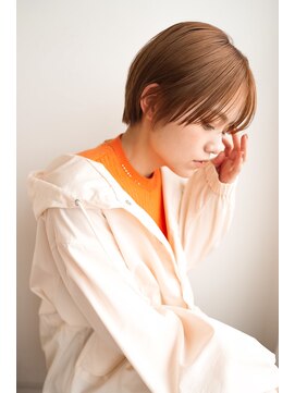 トリッカバルコニー ハヤマ(tricca Balcony Hayama) ブリーチ　ショートボブ