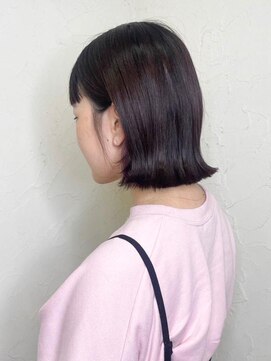 レイール 下北沢(Reir) 【Reir下北沢】*外ハネくびれボブ+チャコールブラウン**