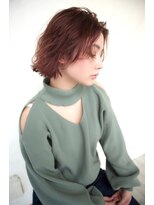 グランアージュ 船橋南口店(grandage)&nbsp;前下がりボブ/ショートマッシュ/ピンクベージュ20代30代40代船橋